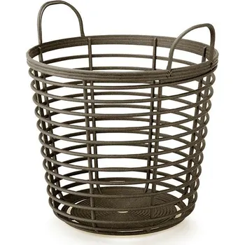 Úložný box Koš s uchy Zania II kávový, varianta 37,4 cm