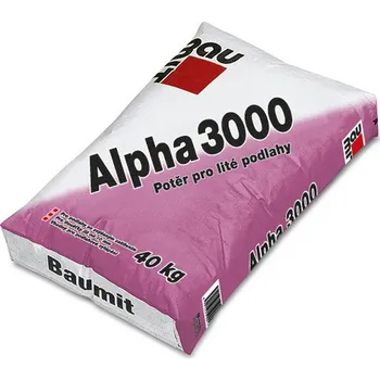 Samonivelační stěrka Baumit Alpha 3000 40 kg