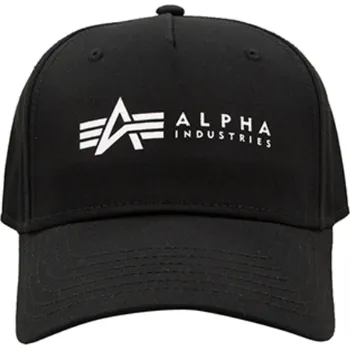 Módní doplněk Alpha Industries Alpha Cap (black) kšiltovka