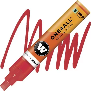 Kancelář Akrylová fixa MOLOTOW One4All 327HS 4-8mm, traffic red
