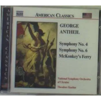 Zahraniční hudba CD National Symphony Orchestra Of Ukraine: Symphonies Nos 4 & 6 2000