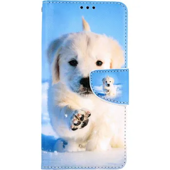 Pouzdro na mobilní telefon Pouzdro Xiaomi Poco M4 Pro 5G knížkové Štěňátko (kryt neboli obal na Xiaomi Poco M4 Pro 5G)