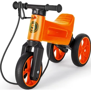 Odrážedlo Teddies Odrážedlo FUNNY WHEELS Rider SuperSport oranžové 2v1