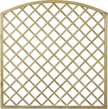 Plot Diagonální mřížka R34 s obloukem 180x180/160