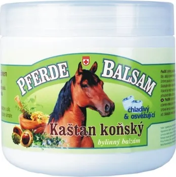 Masážní přípravek Vivaco Pferde Balsam Kaštan koňský chladivý 500 ml
