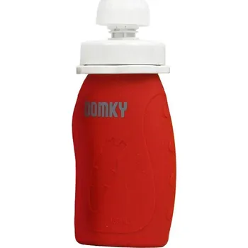 Domky Plnitelná silikonová kapsička 180 ml Červená