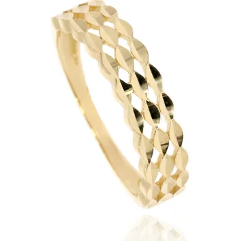 Prsten Zlatnictví Helios Zlatý prsten B52811