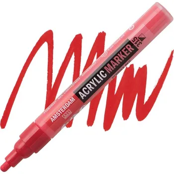 AMSTERDAM Acrylic Marker 4mm, 315 pyrrole red