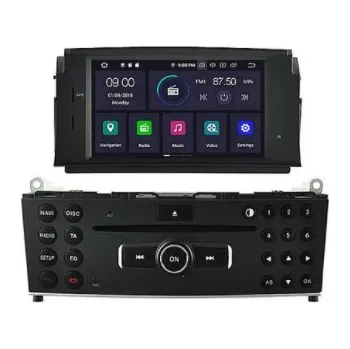 GPS navigace ANDROID 10 Multimédia pro Mercedes Benz W204 C-Class