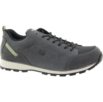 Pánské tenisky RIEKER Pánské kožené tenisky šedivé B5721-45-247 Velikost 43