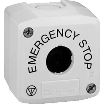 vypínač Schneider XALK01H29 Prázdná skříň pro tlačítko nouzového zastavení