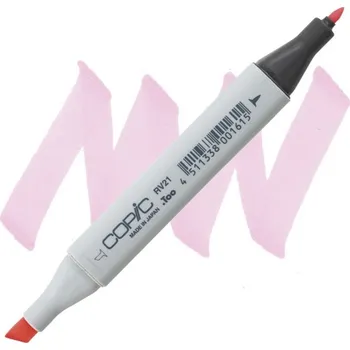 Lihová fixa COPIC Classic oboustranná Fine & Chisel, RV21 Light pink