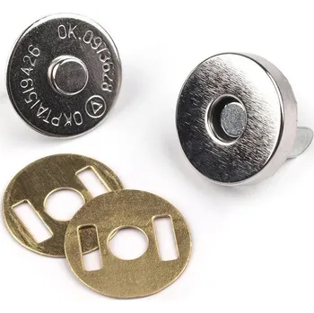 Magnetické zapínání na kabelky Ø15 mm (Magnetické zapínání na tašky Ø15 mm)