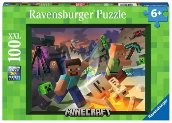 puzzle Ravensburger Monstra z Minecraftu 100 dílků