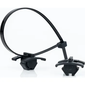 Stahovací páska Solární klip SC1 s páskem, upevnění klipu M10/hloubka 7mm z PA 6.6HS (100ks v bal.)