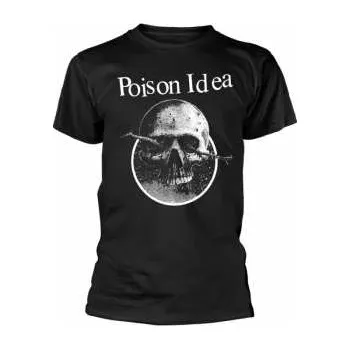 Pánské tričko Merch Poison Idea: Tričko Skull Logo Poison Idea M 2020