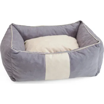 Pelíšek pro psa Diversa Pelíšek PETTI šedo-béžový Délka: 3 - 60x50x18cm