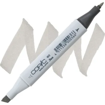 Lihová fixa COPIC Classic oboustranná Fine & Chisel, W2 Warm gray 2