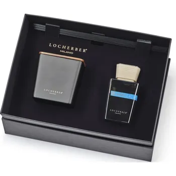 Aroma difuzér Dárková sada svíčka 500 g + aroma difuzér s tyčinkami 250 ml, CAPRI AZUL Skyline - doprava zdarma