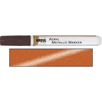 Akrylový popisovač metalický KREUL "M", měděný