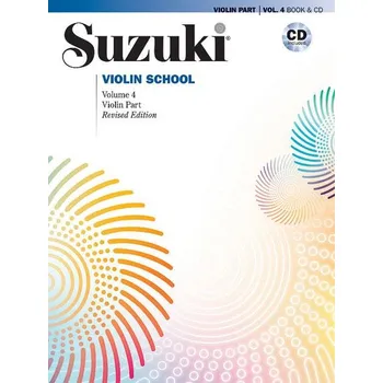 Suzuki Violin School 4 + CD (Revised) - Doprovodn CD k seitu 622010