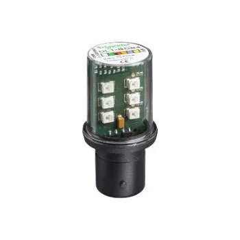 Žárovka Schneider DL1BDB4 LED - BA15, 24 V - RUDÁ