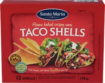 Trvanlivě pečivo Santa Maria Taco Shells 135 g