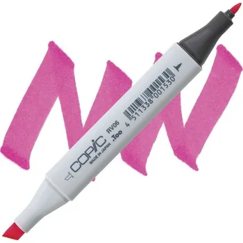 Lihová fixa COPIC Classic oboustranná Fine & Chisel, RV06 Cerise