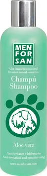 Kosmetika pro psa Menforsan Šampon zklidňující a hojivý s Aloe Vera