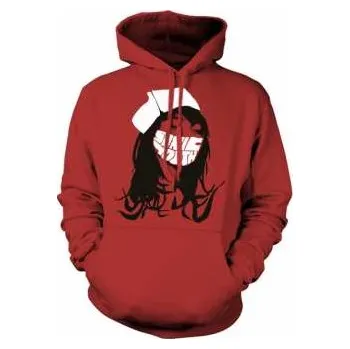 Pánská mikina Merch Sonic Youth: Mikina S Kapucí Nurse (red) S 2018