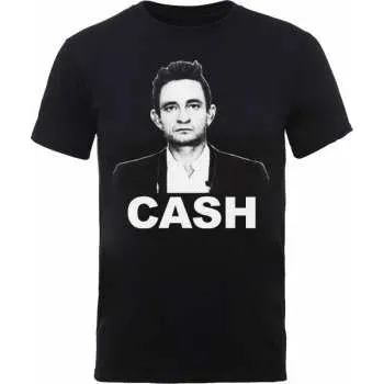 Merch Johnny Cash: Tričko Straight Stare S
