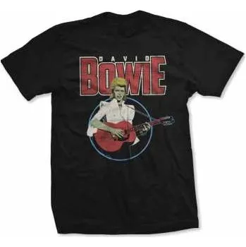 Merch David Bowie: Tričko Acoustic Bootleg M