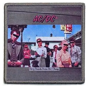 Nášivka Merch AC/DC: Nášivka Dirty Deeds Done Dirt Cheap