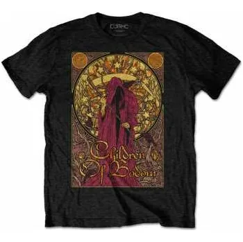 Pánské oblečení Merch Children Of Bodom: Tričko Nouveau Reaper S 2022
