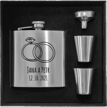 Placatka Placatka v krabičce Prsteny se jmény