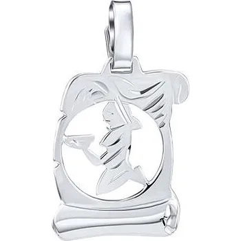 Přívěsek Stříbrný přívěsek znamení zvěrokruhu Panna - pergamen SILVEGOB102630S09