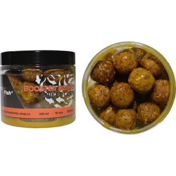 Boilies RS Fish BOOSTER - Sladká kukuřice