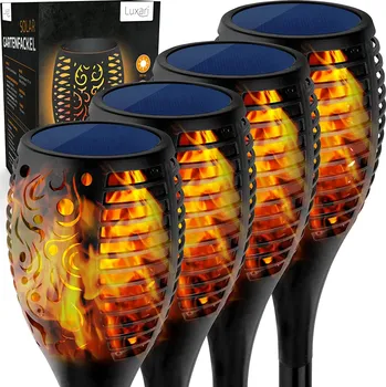 Venkovní osvětlení Solární zahradní LED pochodeň Flowood