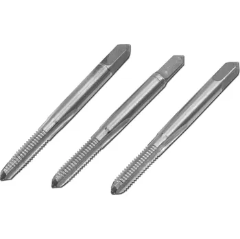 Závitořezný nástroj ruční závitník 3dílná metrický M3 pravotočivý Donau Elektronik MHG30 HSS