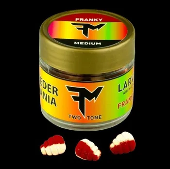Návnadová surovina Feeder Mania Larva Air Wafters Two Tone Medium Franky