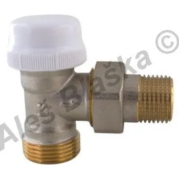 Ventil Termostatický radiátorový ventil rohový s eurokonusem (k radiátoru) - 1/2" 416 1/2"