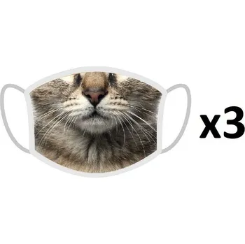 rouška FERA Ochranná rouška kočka 3 ks