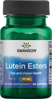 Přírodní produkt Swanson Lutein Esters 20 mg 60 cps.
