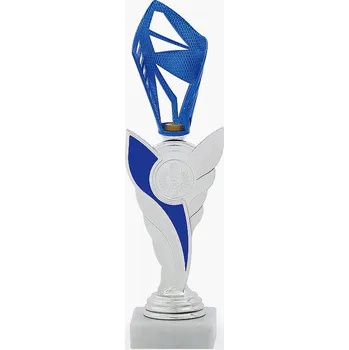 Cinkili Pohár C23059 stříbrný/modrý Označení: C, Výška: 20 cm, Průměr: 60 mm