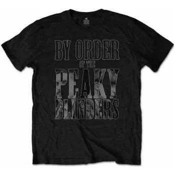 Pánské tričko Merch Peaky Blinders: Tričko By Order Infill S