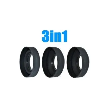 JJC sluneční clona 3v1 62mm, LS-62S (JJC-LS-62S-118)