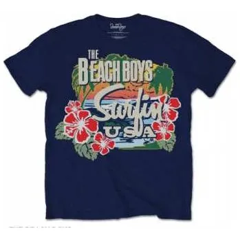 Pánské tričko Merch The Beach Boys: Tričko Surfin Usa Tropical M