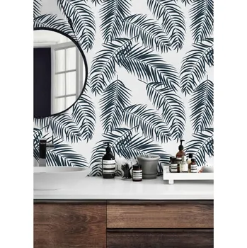 Tapeta Coloray Fototapeta Stín černých palmových listů Samolepící Fototapeta Vliesová 250 x 250 cm coloraydecor-f-as-137503523-modyfikacja