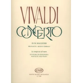 Concerto in fa maggiore La tempesta di mare per flauto