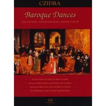 Barokní tance pro dvě altové flétny